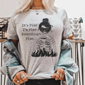 It's Fine I'm Fine Everything's Fine Tee - WonderingCloth