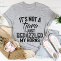 It's Not A Tiara I Just Bedazzled My Horns Tee - WonderingCloth