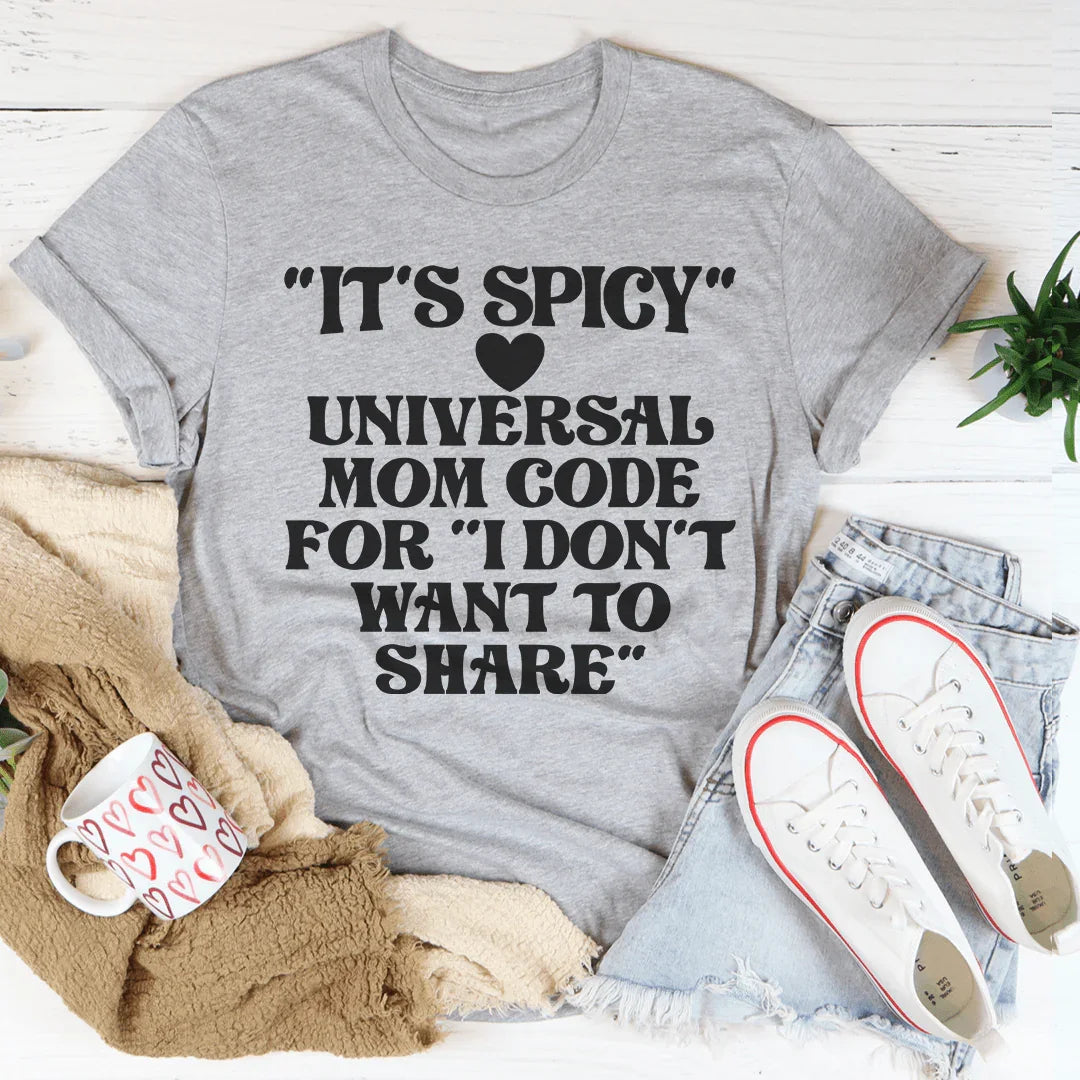 It's Spicy Mom Tee - WonderingCloth