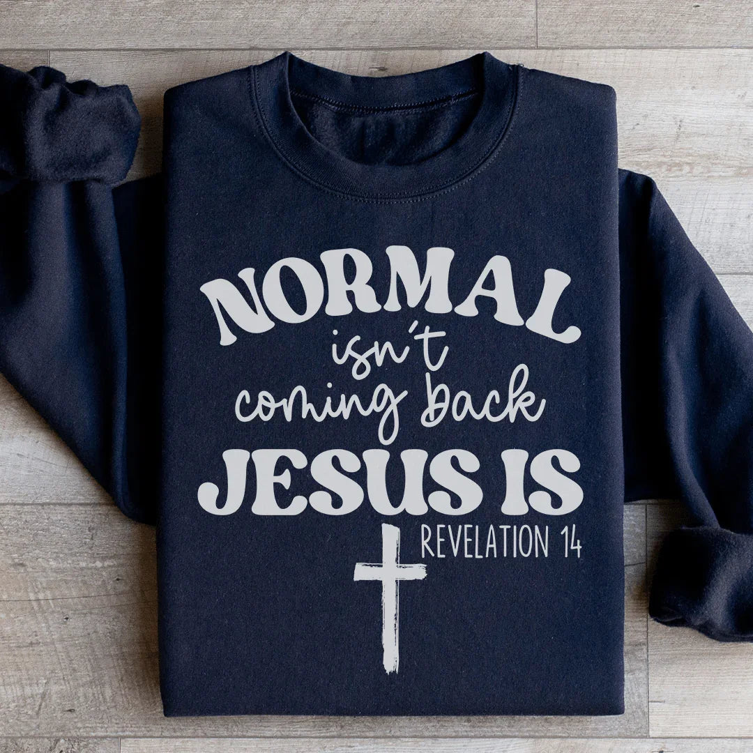 Jesus Is Coming Back Sweatshirt - WonderingCloth