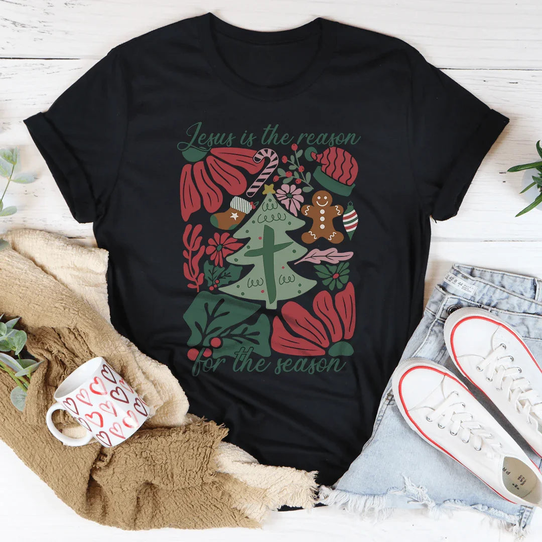 Jesus Is The Reason For The Season Tee - WonderingCloth