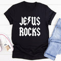 Jesus Rocks Tee - WonderingCloth