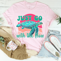 Just Go With The Flow Tee - WonderingCloth
