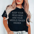 Keep Your Head High Tee - WonderingCloth