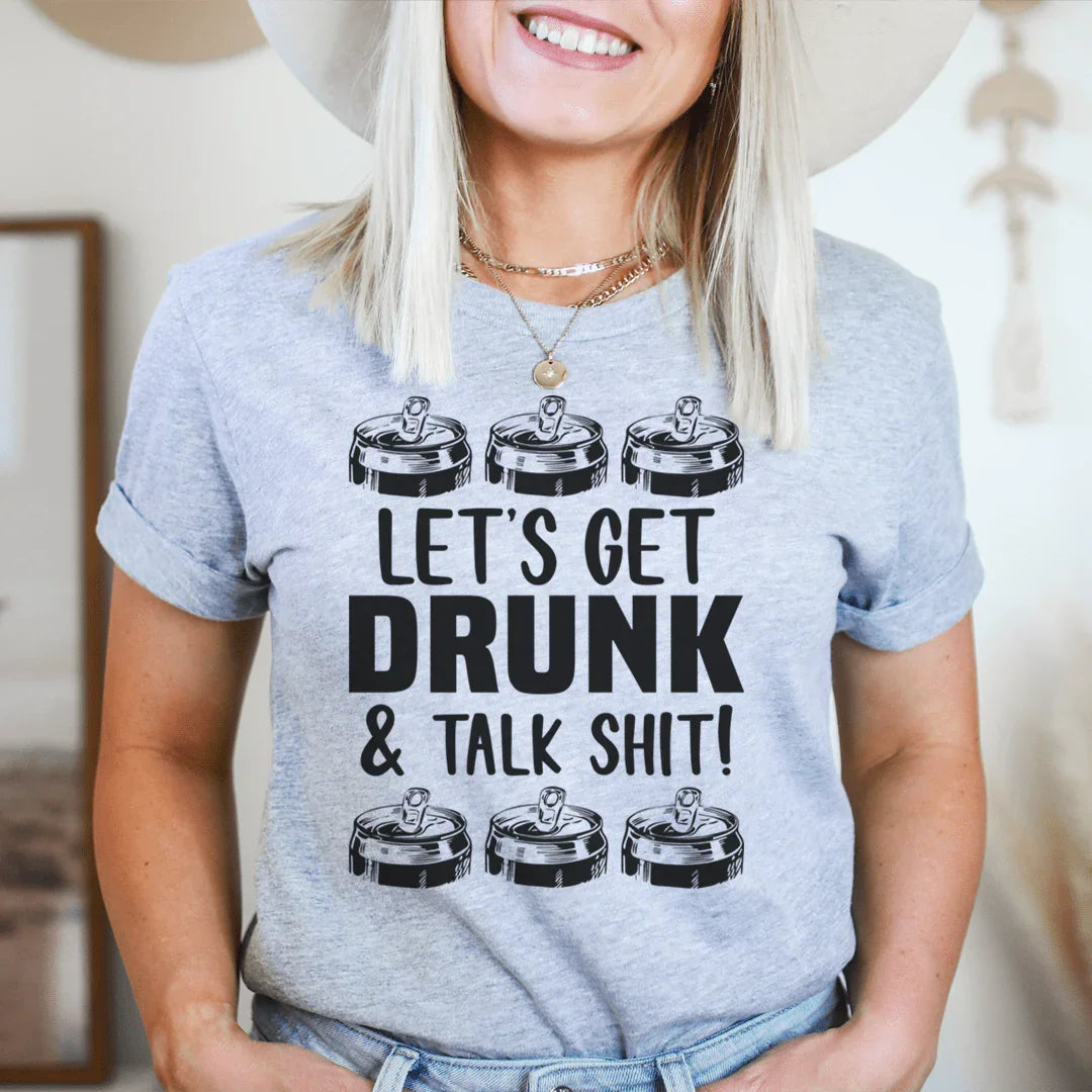 Let's get Drunk Tee - WonderingCloth