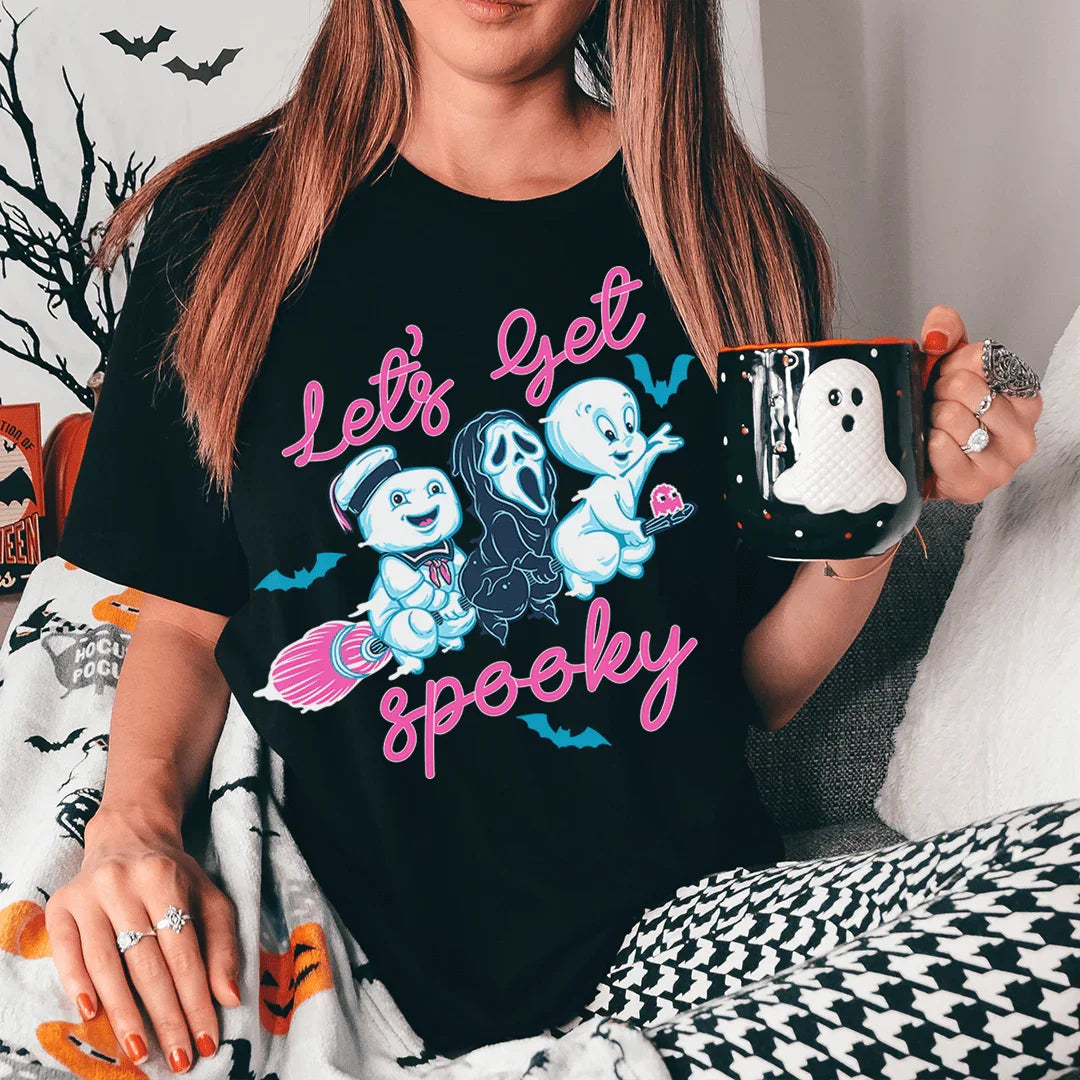 Let's Get Spooky Tee - WonderingCloth