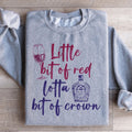 Little Bit Of Red Sweatshirt - WonderingCloth