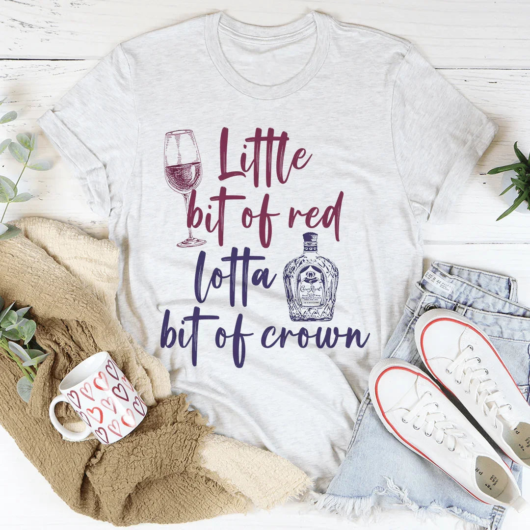 Little Bit Of Red Tee - WonderingCloth