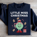 Little Miss Christmas Sweatshirt - WonderingCloth