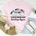 Little Miss Never Drinking Again Tee - WonderingCloth