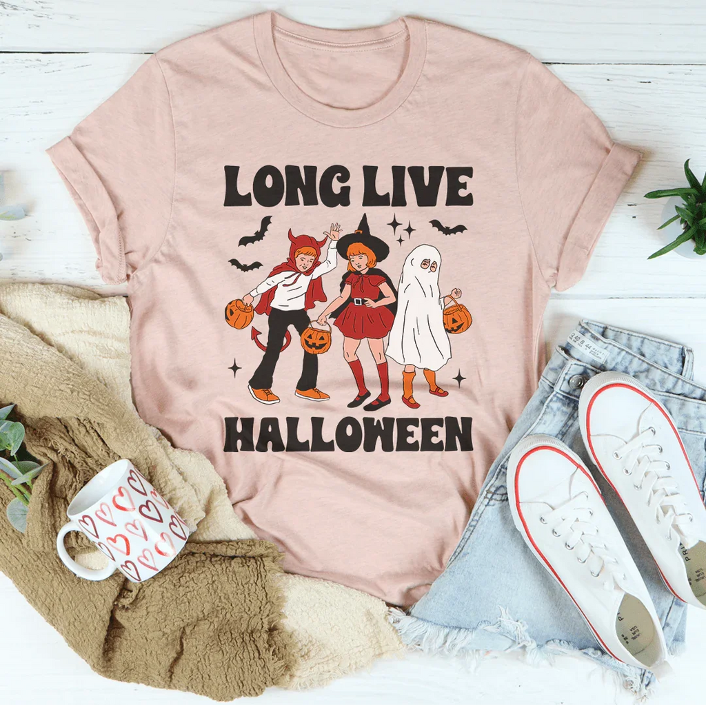 Long Live Halloween Tee - WonderingCloth