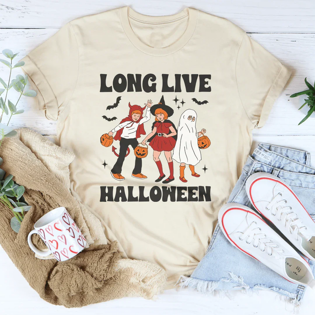 Long Live Halloween Tee - WonderingCloth