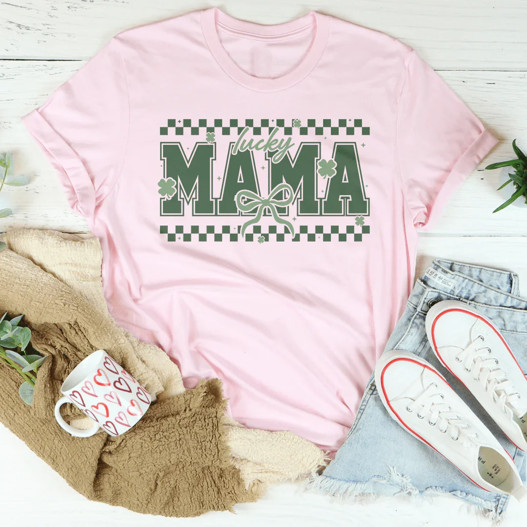 Lucky Mama Tee - WonderingCloth