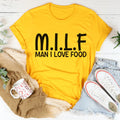 Man I Love Food Tee - WonderingCloth