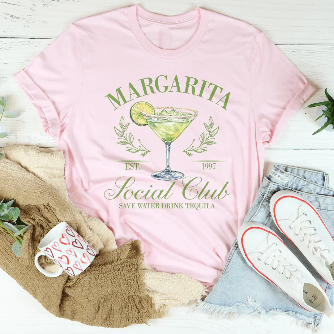 Margarita Social Club Tee - WonderingCloth