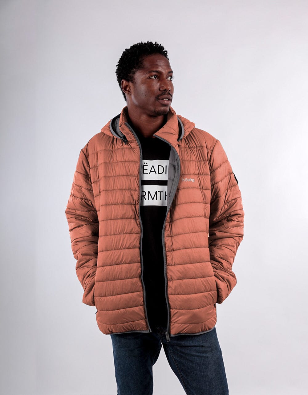 Men's Alpafill Puffer Alpaca Jacket - WonderingCloth
