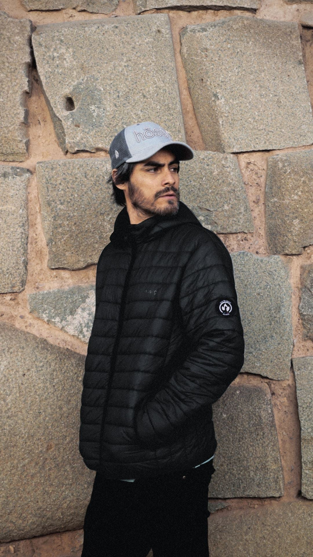 Men's Alpafill Puffer Alpaca Jacket - WonderingCloth