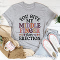 Middle Finger Tee - WonderingCloth