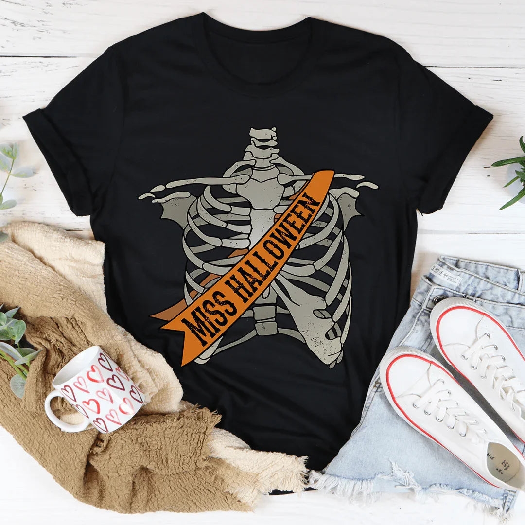 Miss Halloween Tee - WonderingCloth