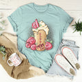 Mom Life Iced Latte Tee - WonderingCloth