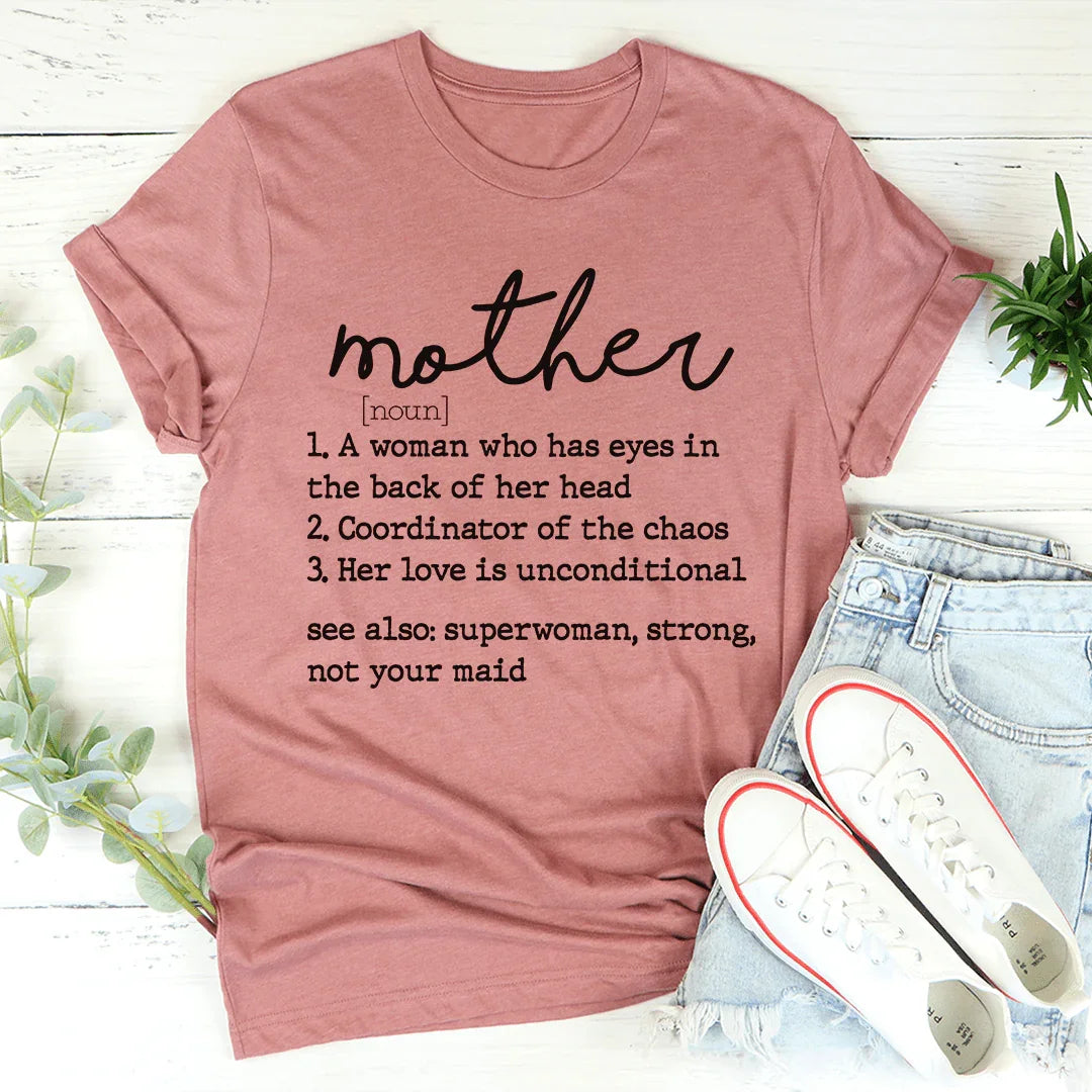 Mom Noun Tee - WonderingCloth