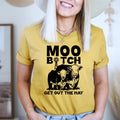 Moo Get Out The Hay Tee - WonderingCloth