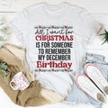 My December Birthday Tee - WonderingCloth