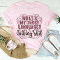 My First Language Tee - WonderingCloth