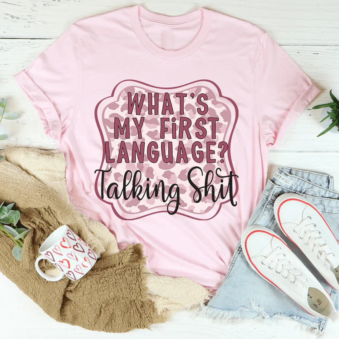 My First Language Tee - WonderingCloth