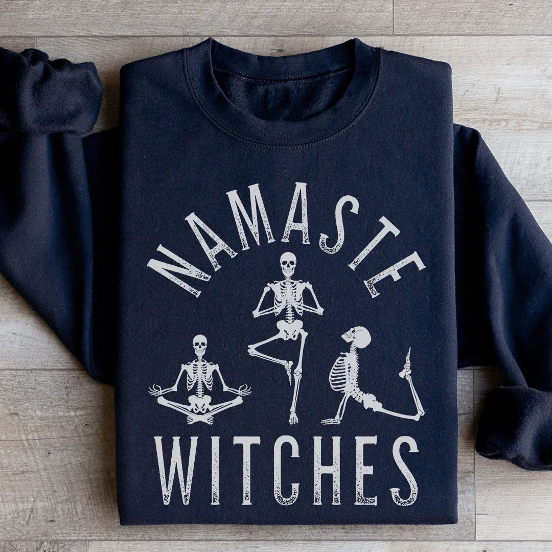 Namaste Witches Sweatshirt - WonderingCloth