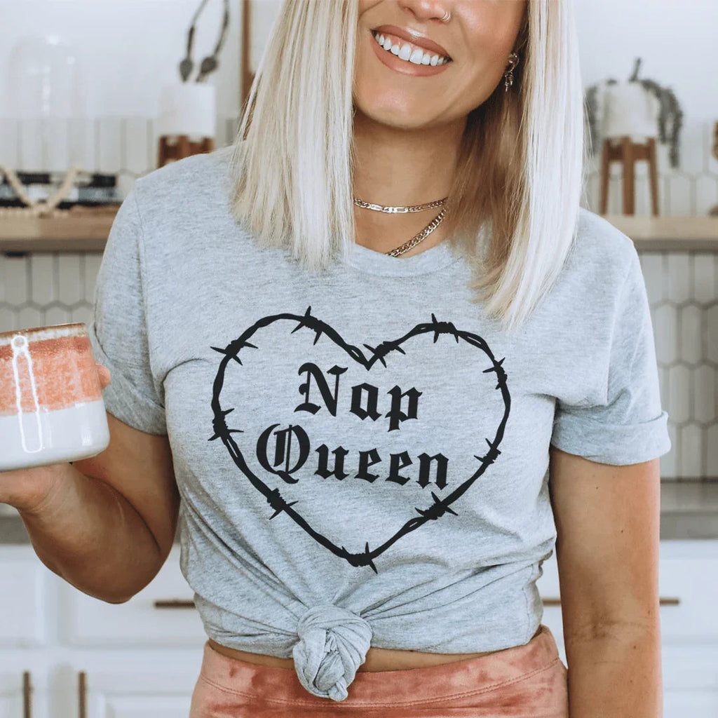 Nap Queen Tee - WonderingCloth