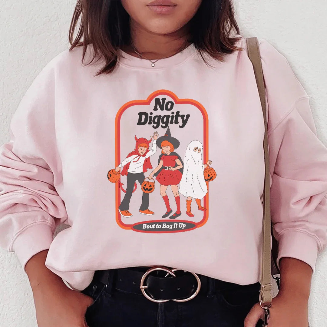 No Diggity Bout To Bag It Up Sweatshirt - WonderingCloth
