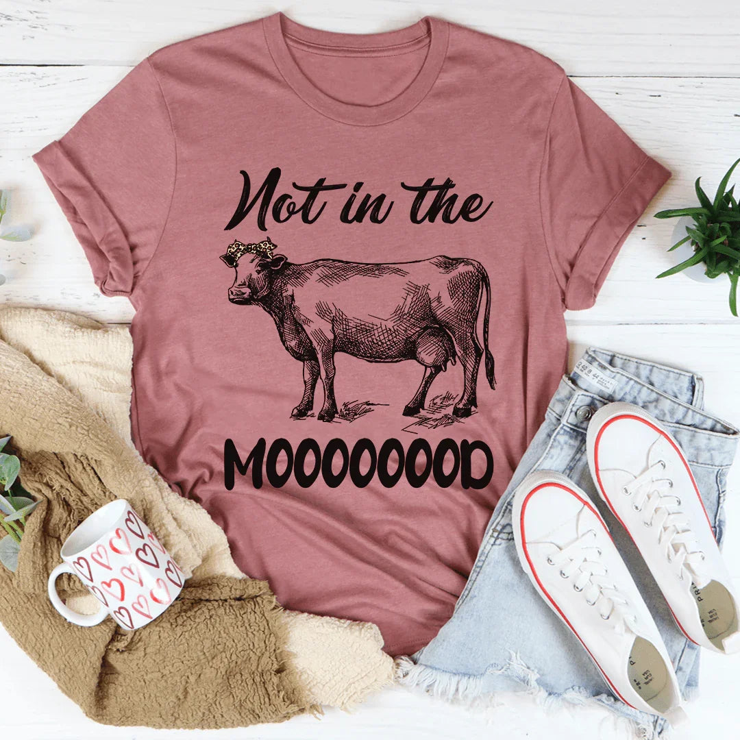 Not In The Mood Tee - WonderingCloth