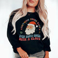Nothing Comes Easy Santa Sweatshirt - WonderingCloth