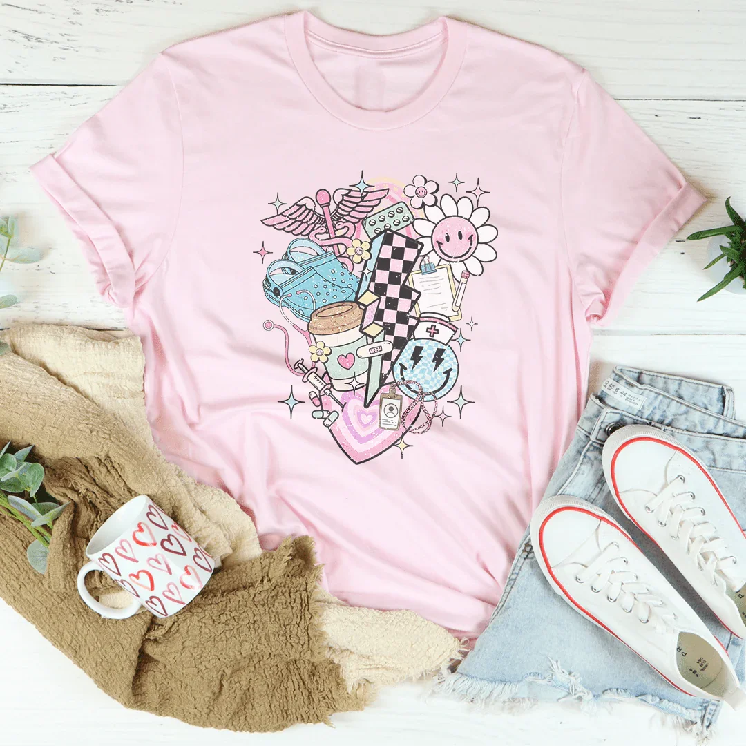 Nurse Retro Tee - WonderingCloth