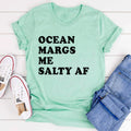 Ocean Margs Me Salty AF Tee - WonderingCloth