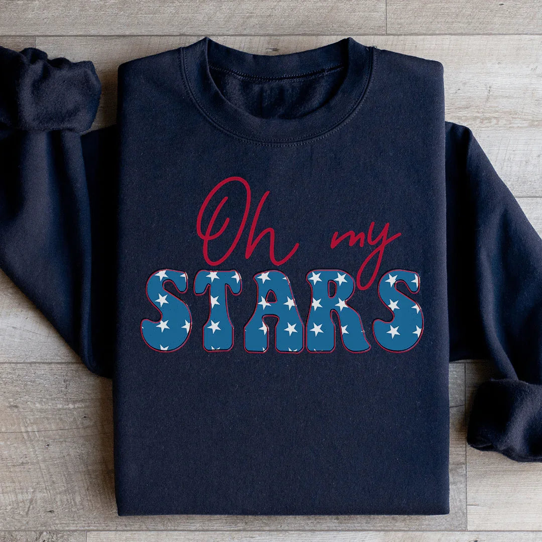 Oh My Stars Sweatshirt - WonderingCloth