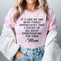 Overthinking Mom Tee - WonderingCloth