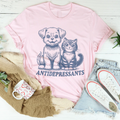 Pawsitive Vibes Tee - WonderingCloth