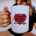 People Say That I'm A Mean Person Ceramic Mug 15 oz - WonderingCloth