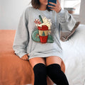 Peppermint Mocha Sweatshirt - WonderingCloth