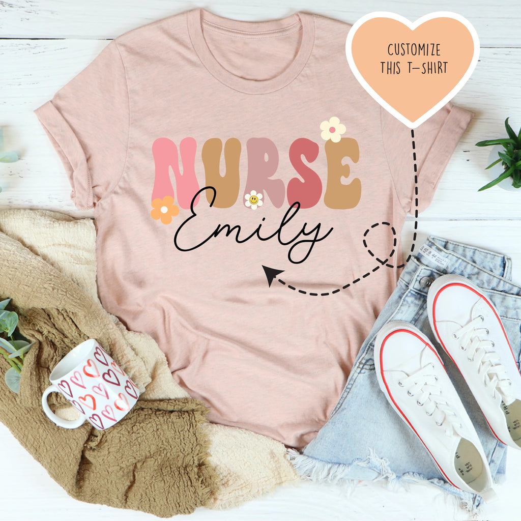Personalized Nurse Tee - WonderingCloth