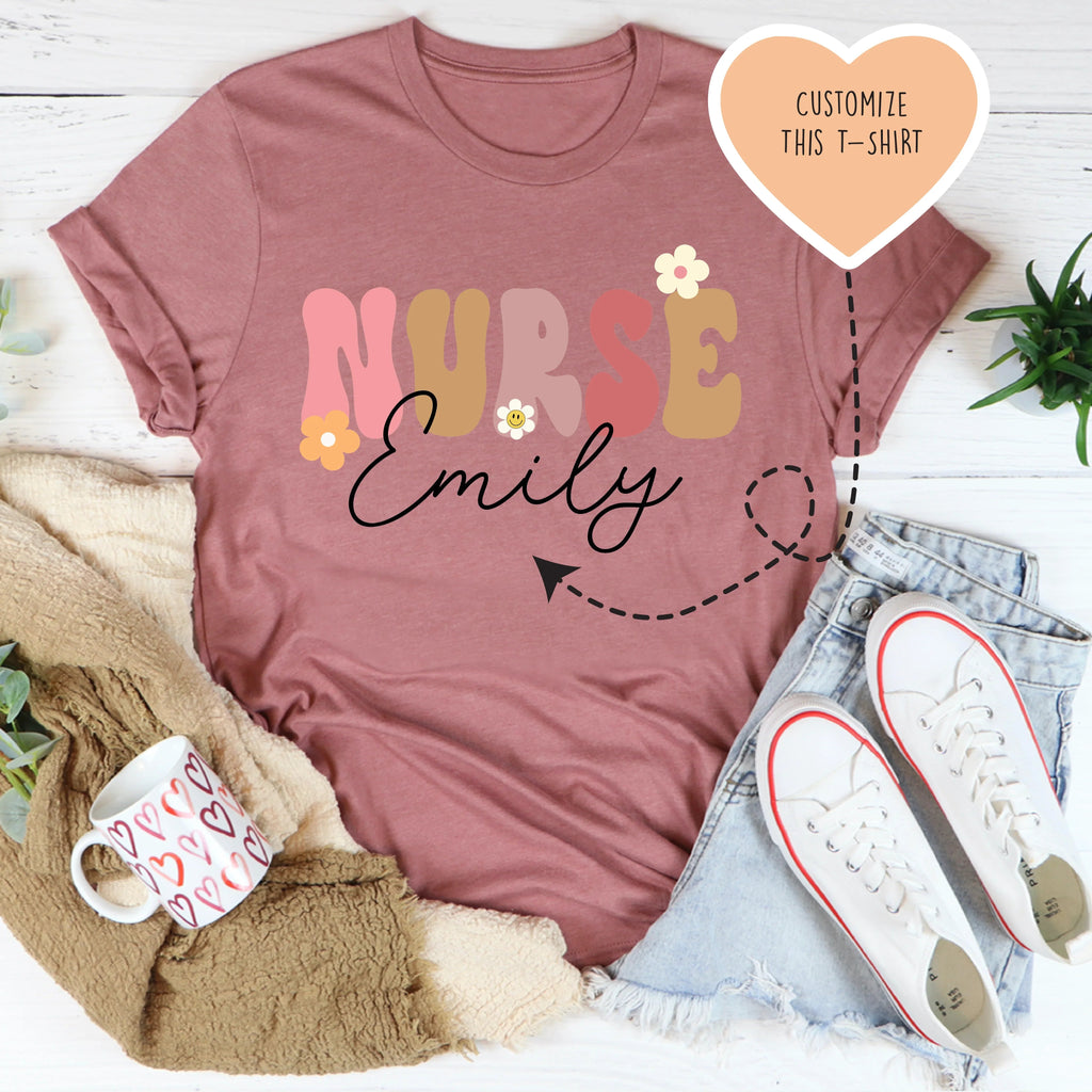 Personalized Nurse Tee - WonderingCloth