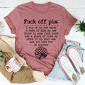 Pie Recipe Tee - WonderingCloth