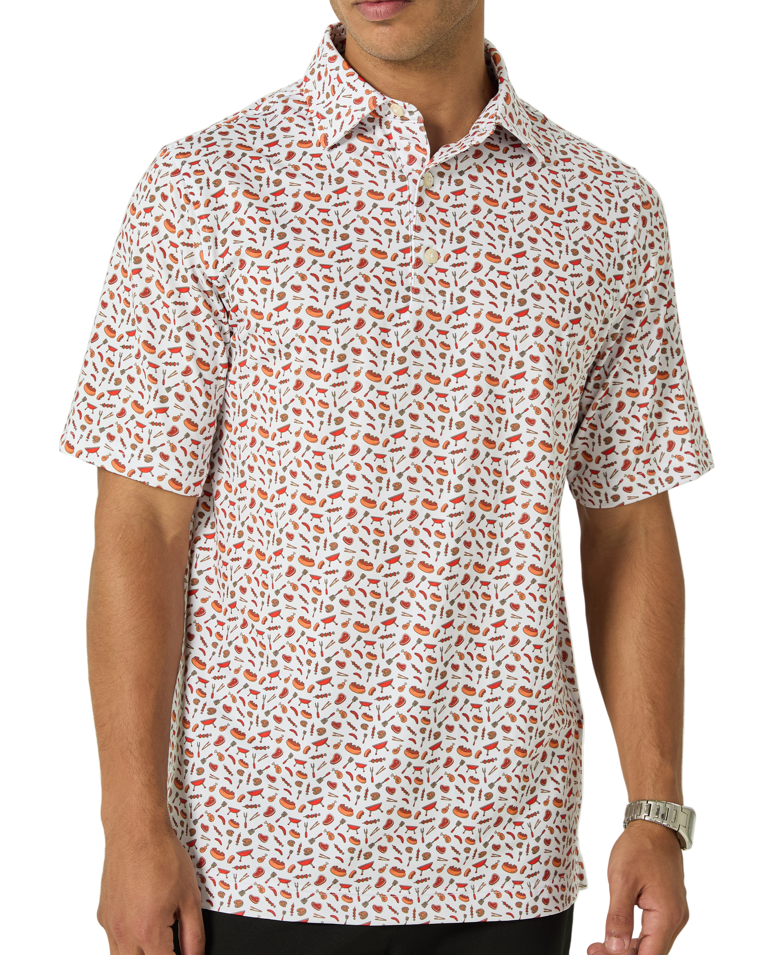 Pit Master Men's Polo - WonderingCloth