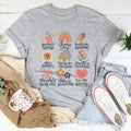 Positive Doodles Distressed Effect Tee - WonderingCloth