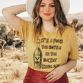 Pour The Bottle In The Bucket Tee - WonderingCloth
