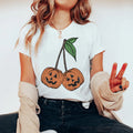 Pumpkin Cherries Tee - WonderingCloth