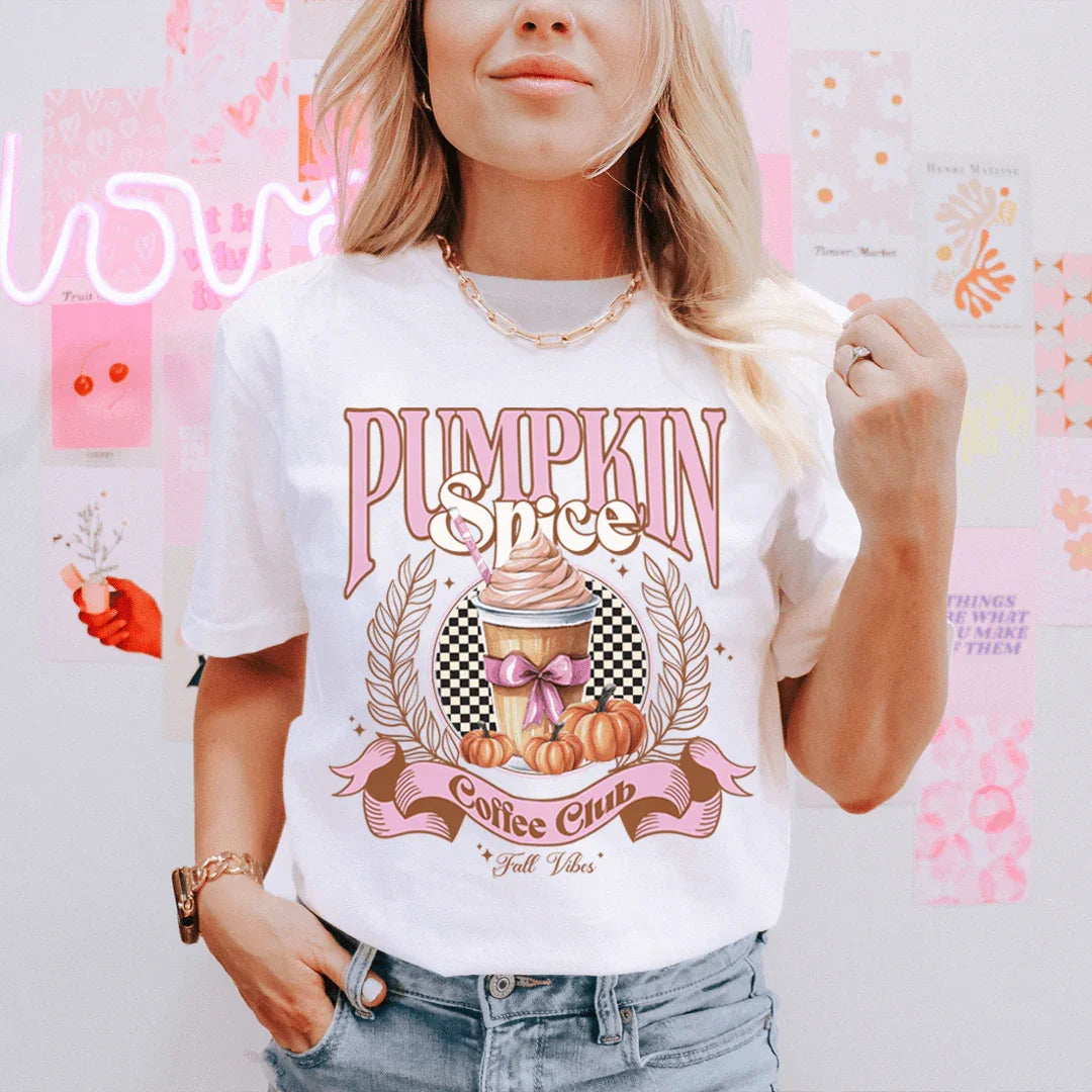Pumpkin Spice Tee - WonderingCloth