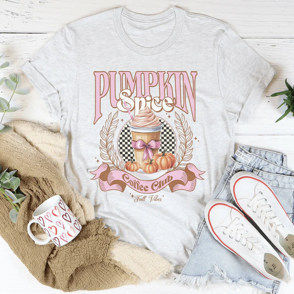 Pumpkin Spice Tee - WonderingCloth